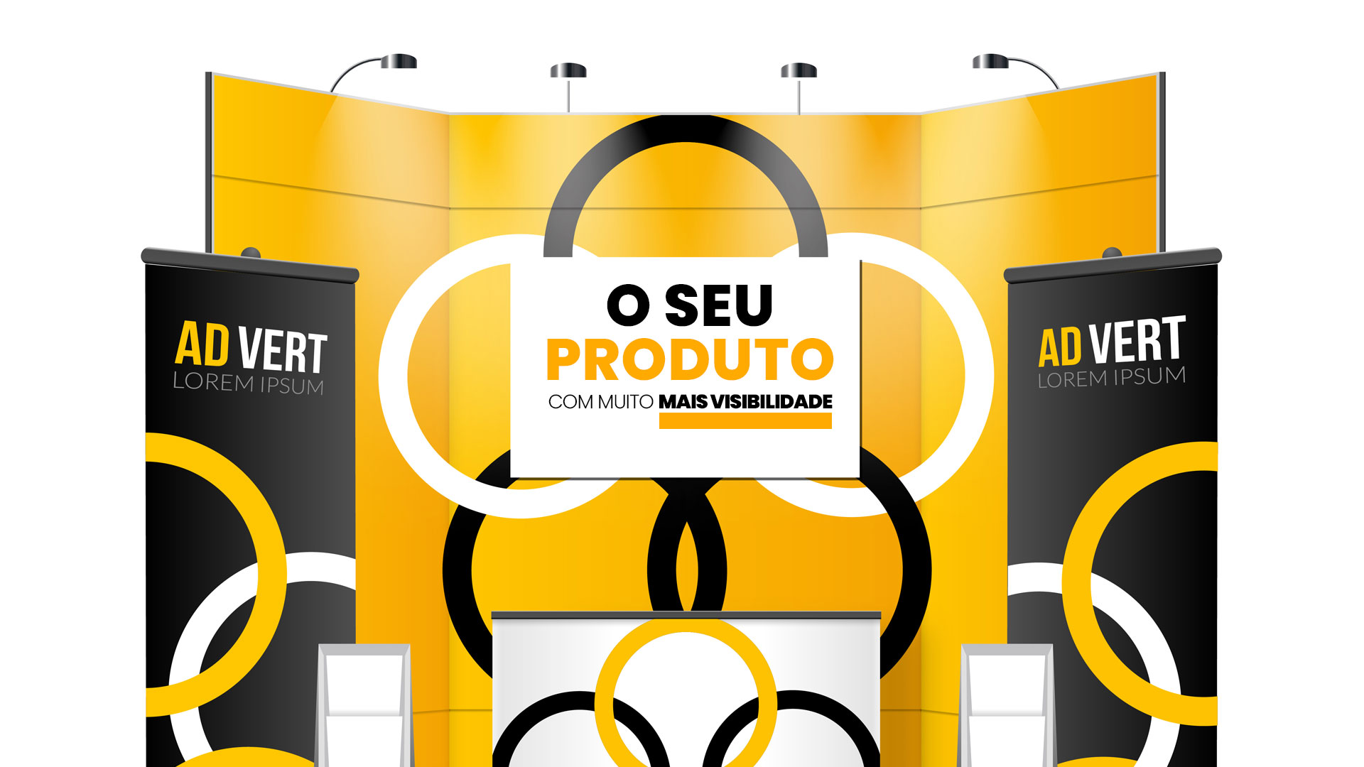 Papel de parede para stands no RJ | Tendência e Estilo