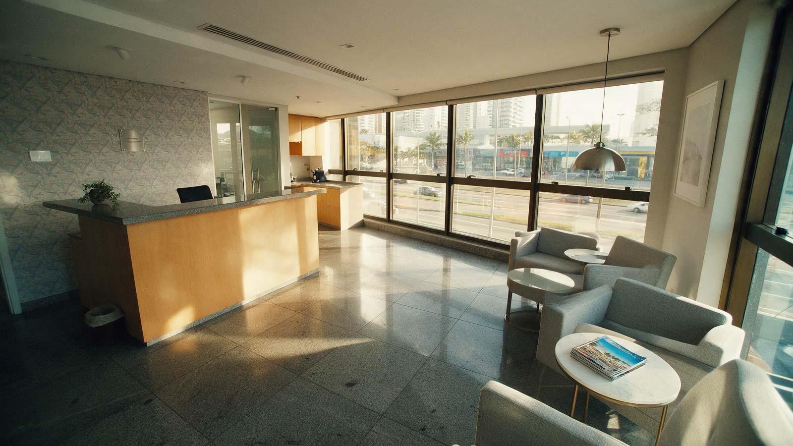Papel de parede corporativo para empresas na Barra da Tijuca
